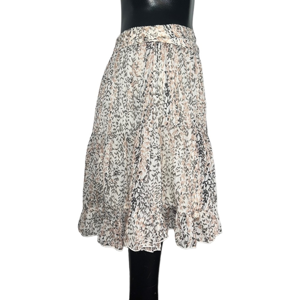 BY TOGETHER WOMEN'S IVORY FLORAL PRINT SKIRT - Picture 12 of 16
